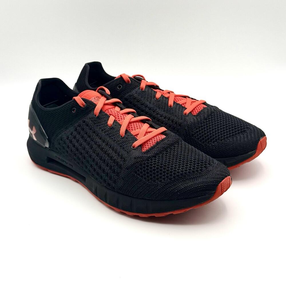 Under Armour Mens Size 12 HOVR Sonic CT 1.1 Black/Orange 3020915-002 - VGC